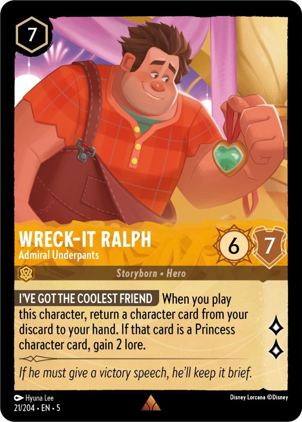 Wreck-It Ralph - Admiral Underpants (21 204) [Shimmering Skies] Online Sale