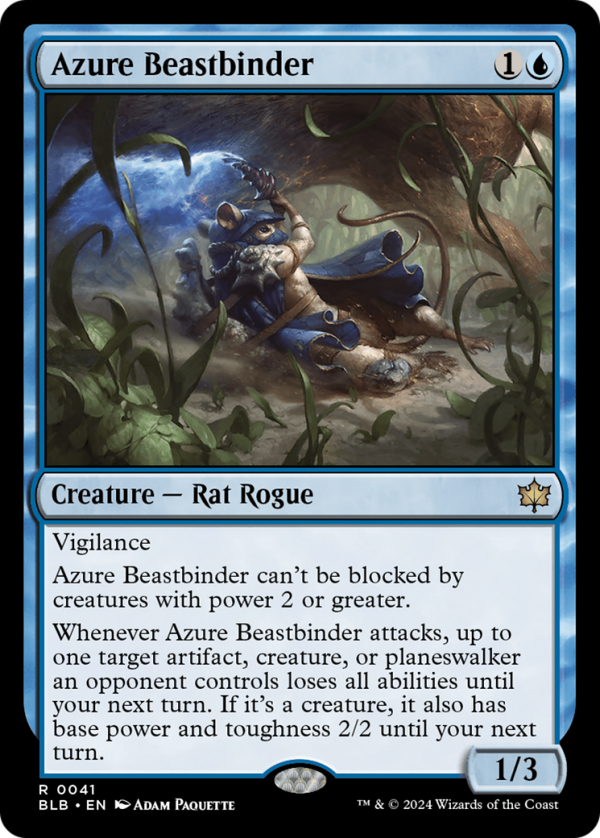 Azure Beastbinder [Bloomburrow] For Cheap