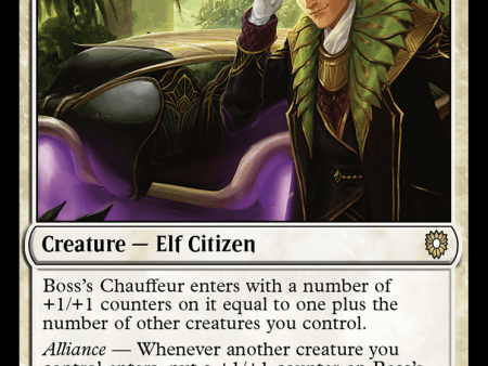 Boss s Chauffeur [Bloomburrow Commander] For Sale