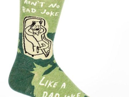 BlueQ Men Crew Socks Dad Joke Online Hot Sale