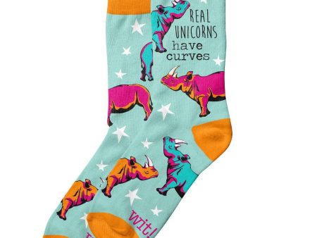 Wit! Crew Socks Real Unicorns Have Curves For Sale