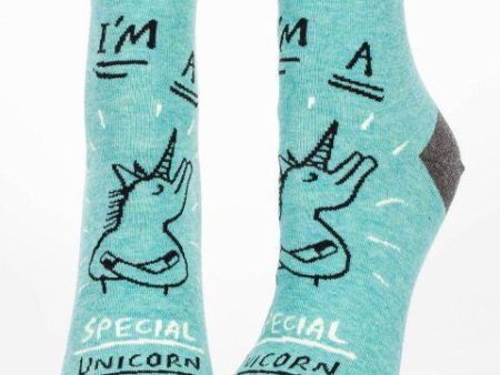 BlueQ Women Ankle Socks I m A Special Unicorn For Sale