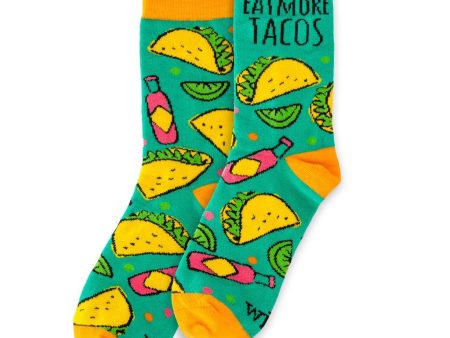 Wit! Crew Socks Eat More Tacos For Discount