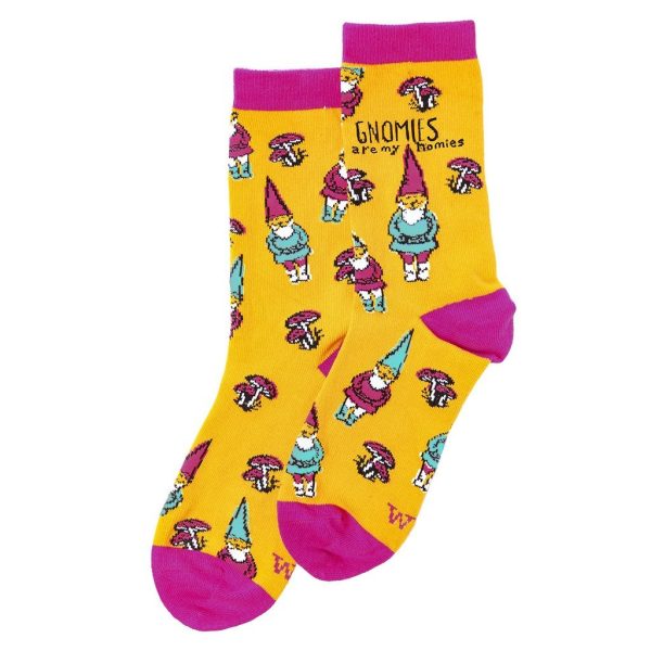 Wit! Crew Socks Gnomies Are My Homies Cheap