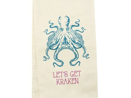 Wit! Tea Towel lets Get Kraken Online now