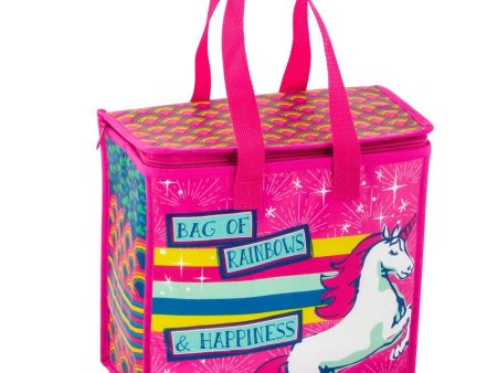 Wit! Cooler Lunch Bag Bag Of Rainbows & Happiness Cheap