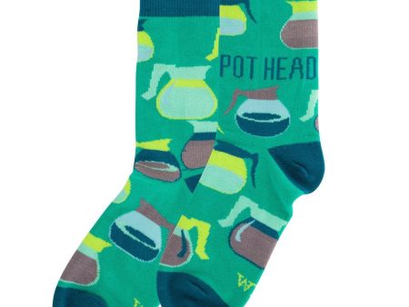 Wit! Crew Socks Pot Head Discount