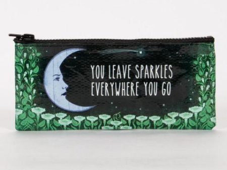 BlueQ Pencil Case You Leave Sparkles Everywhere You Go Online Sale