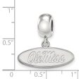 Sterling Silver Univ. of Mississippi  Ole Miss  Dangle Bead Charm Online Hot Sale