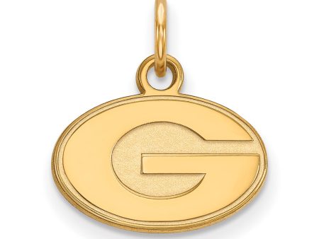 10k Yellow Gold U. of Georgia XS (Tiny)  G  Charm or Pendant Online Sale