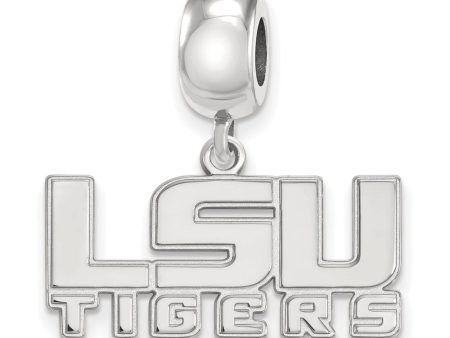 Sterling Silver Louisiana State University Sm Dangle Bead Charm Supply