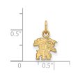 10k Yellow Gold U. of Kentucky XS (Tiny) Charm or Pendant Cheap