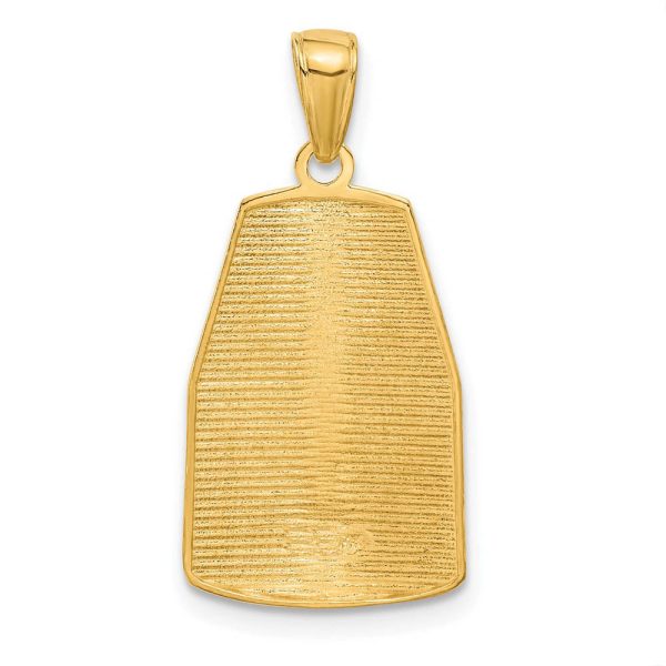 14k Yellow Gold Southern Most Point USA Key West Buoy Pendant For Sale