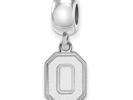 Sterling Silver Ohio State University Small Dangle Bead Charm Online now