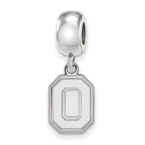 Sterling Silver Ohio State University Small Dangle Bead Charm Online now