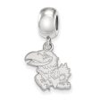 Sterling Silver University of Kansas Small Dangle Bead Charm Online