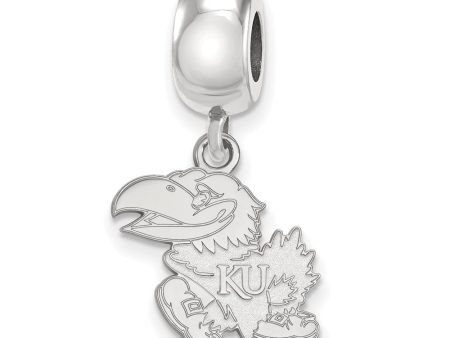 Sterling Silver University of Kansas Small Dangle Bead Charm Online