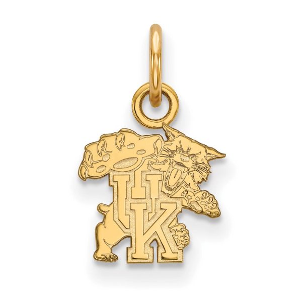 10k Yellow Gold U. of Kentucky XS (Tiny) Charm or Pendant Cheap