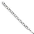 1 3 Ctw White & Black Diamond 13mm Circle Necklace in Sterling Silver Cheap