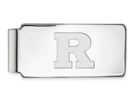 Sterling Silver Rutgers Money Clip Sale