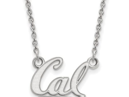 10k White Gold California Berkeley Small  Cal  Pendant Necklace Online Sale