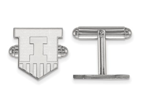 Sterling Silver University of Illinois Cuff Links Online now