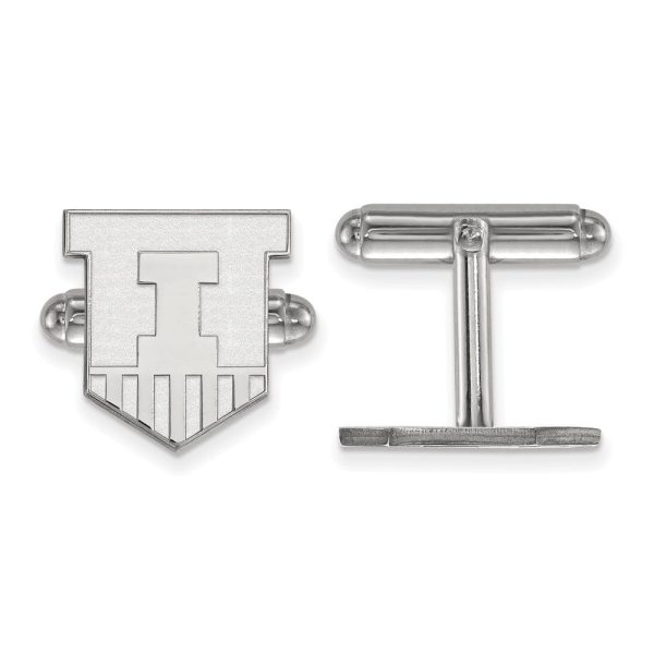 Sterling Silver University of Illinois Cuff Links Online now