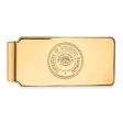 14k Gold Plated Silver U of Wisconsin Money Clip Supply