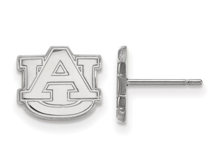 10k White Gold Auburn Univ. XS (Tiny) Post Earrings on Sale