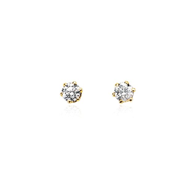 1 5 Carat Diamond Stud Earrings - 14k Yellow Gold Online now