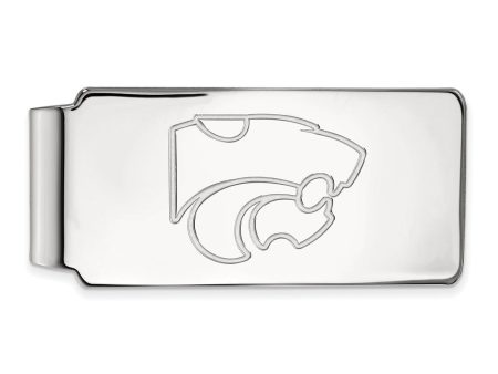 10k White Gold Kansas State Money Clip For Sale