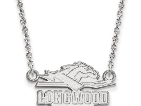 10k White Gold Longwood U Small Pendant Necklace Sale