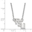 10k White Gold Florida State Small Pendant Necklace Online