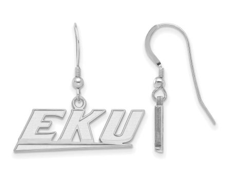 Sterling Silver Eastern Kentucky University Small Dangle Earrings For Discount