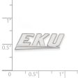 10k White Gold Eastern Kentucky University Small Post Earrings Online Sale