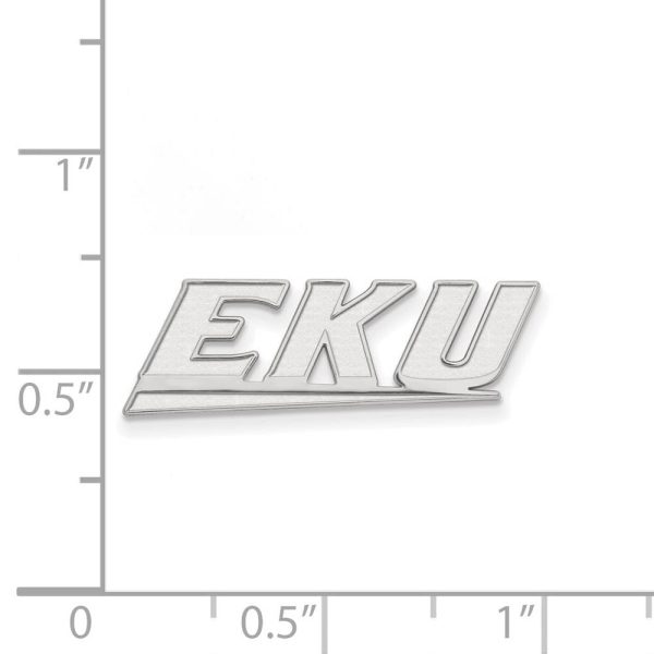 10k White Gold Eastern Kentucky University Small Post Earrings Online Sale