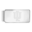 10k White Gold Indiana U Money Clip Sale