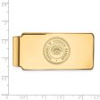 14k Gold Plated Silver U of Wisconsin Money Clip Supply