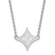 10k White Gold Furman U Large Pendant Necklace Online Sale