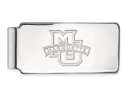 Sterling Silver Marquette U Money Clip For Discount