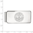 10k White Gold Georgia Technology Crest Money Clip Online Sale