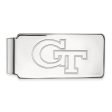 10k White Gold Georgia Technology Money Clip Fashion