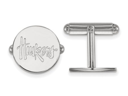 Sterling Silver University of Nebraska  Huskers  Cuff Links Online Sale