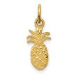 14k Yellow Gold Small Polished Pineapple Charm Cheap