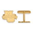 14k Gold Plated Silver Marquette University Cuff Links Online