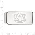 10k White Gold Auburn U Money Clip Cheap