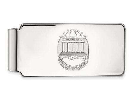 10k White Gold Coastal Carolina U Crest Money Clip For Cheap