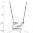 10k White Gold California Berkeley Small  Cal  Pendant Necklace Online Sale