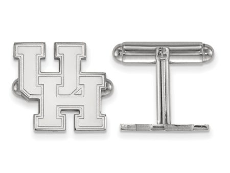 Sterling Silver University of Houston Cuff Links Hot on Sale