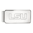 10k White Gold Louisiana State Money Clip Fashion